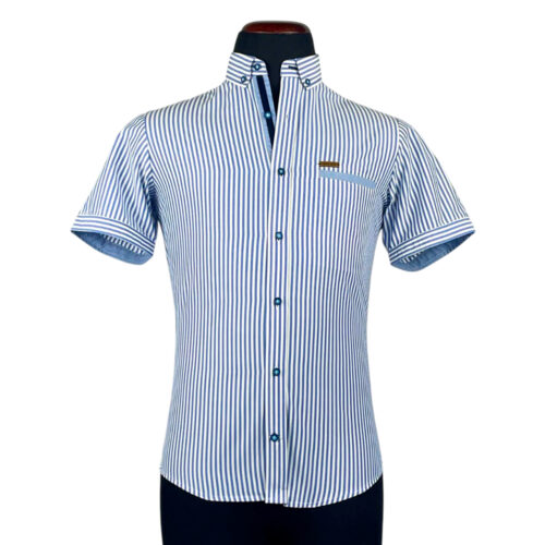 Camisa Mistral rayas azul
