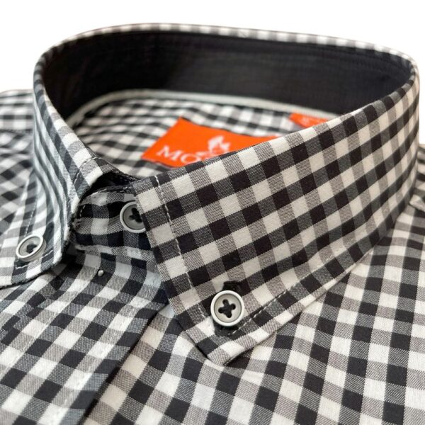 Camisa Onix cuadros negro - Image 3