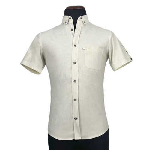 Camisa Oxford - Beige, S