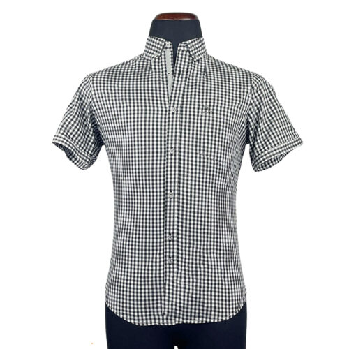 Camisa Onix cuadros negro