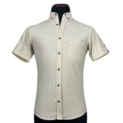 Camisa Oxford - Beige, S