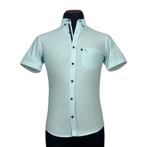 Camisa Oxford - Azul claro, S