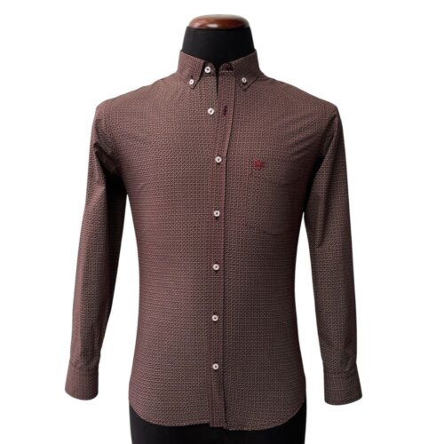 Camisa print caoba
