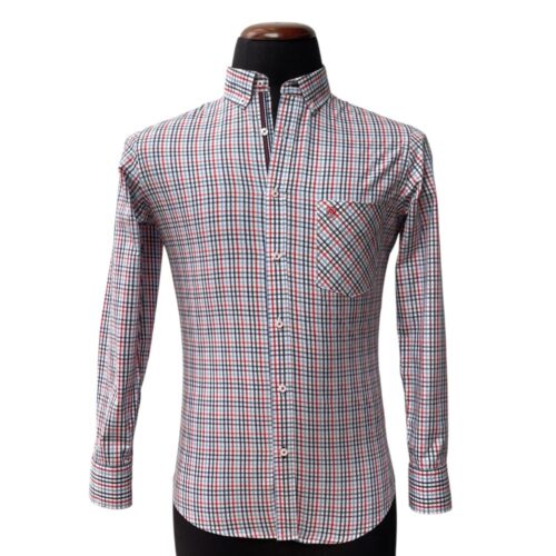 Camisa cuadros rojos