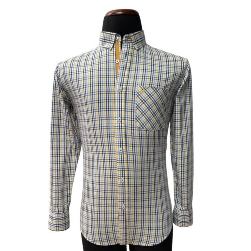 Camisa cuadros amarillos